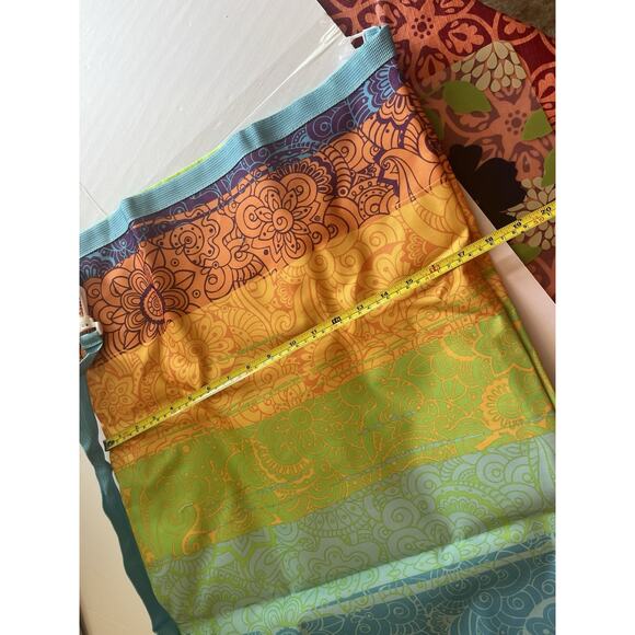 NEW Today is Altogether Awesome Boho Vegan Yoga Mat Duffel Tote Bag - Picture 2 of 7